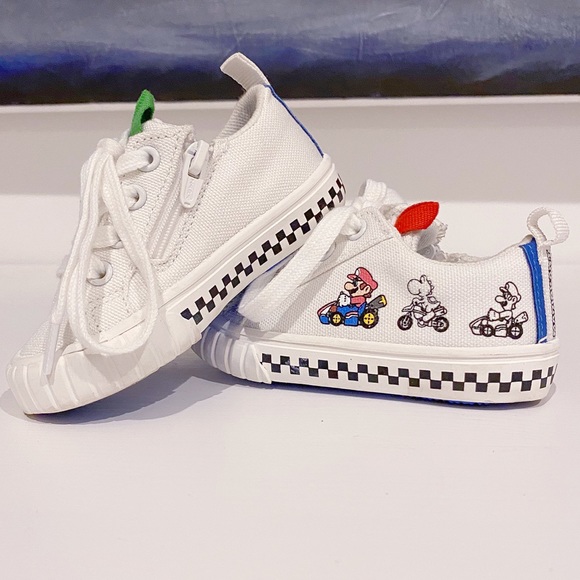 Zara “mario and luigi” toddler sneakers - Picture 7 of 13